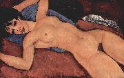 Amedeo Modigliani Liegender Akt oil painting on canvas